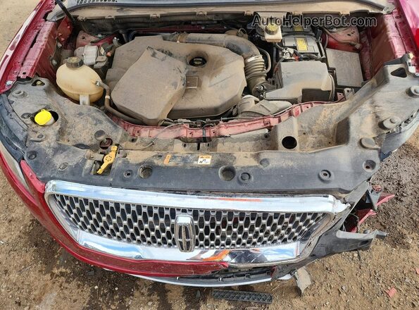 5LMCJ3C98KUL21889 2019 LINCOLN MKC Красный Вид задней части салона