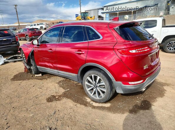 5LMCJ3C98KUL21889 2019 LINCOLN MKC Красный Задняя левая четверть