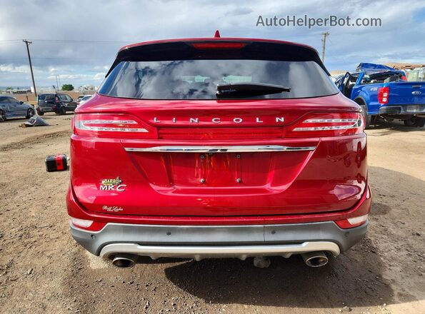 5LMCJ3C98KUL21889 2019 LINCOLN MKC Красный Вид сзади
