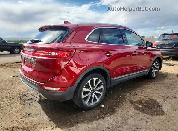 5LMCJ3C98KUL21889 2019 LINCOLN MKC Красный Задняя правая четверть