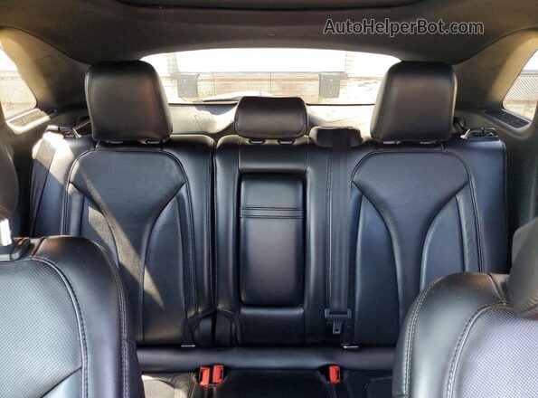 5LMCJ3C99KUL31458 2019 LINCOLN MKC Black Vista de los asientos traseros