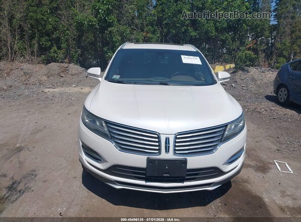 5LMCJ3D91GUJ20678 2016 LINCOLN MKC Белый Вид щитка приборов
