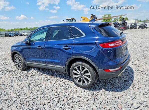 5LMCJ3D91KUL02387 2019 LINCOLN MKC Blue Задня ліва чверть