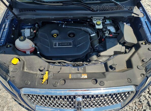 5LMCJ3D91KUL02387 2019 LINCOLN MKC Blue Вид підкапотного простору