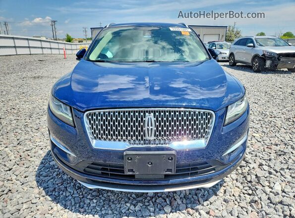 5LMCJ3D91KUL02387 2019 LINCOLN MKC Blue Вид спереду