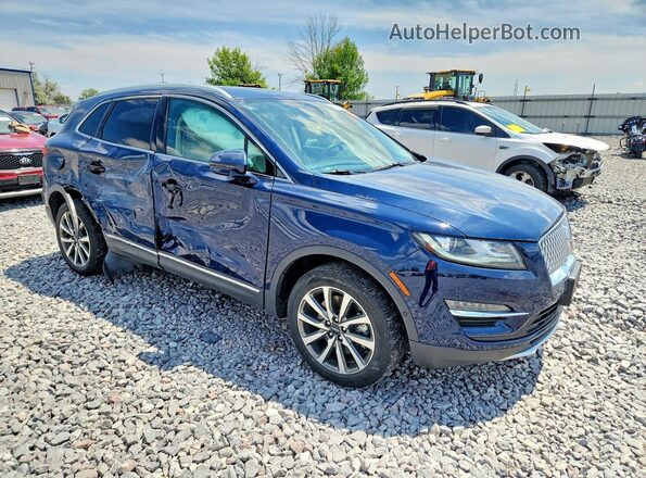 5LMCJ3D91KUL02387 2019 LINCOLN MKC Blue Передня права чверть