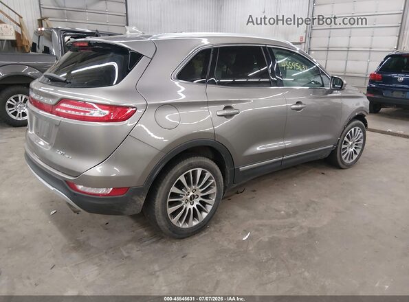 5LMCJ3D93HUL53964 2017 LINCOLN MKC Серый Задняя правая четверть