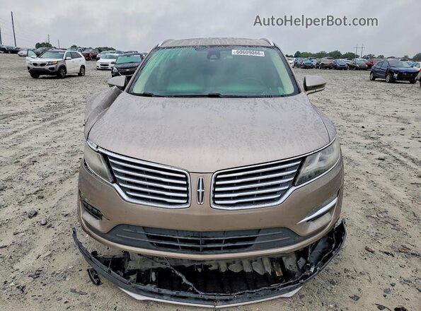 5LMCJ3D94JUL03693 2018 LINCOLN MKC Tan Front view