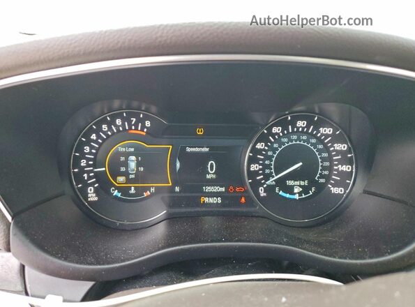 5LMCJ3D94JUL03693 2018 LINCOLN MKC Tan Instrument cluster view