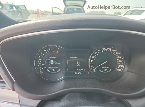 5LMCJ3D94JUL12314 2018 LINCOLN MKC Black Widok zestawu wskaźników