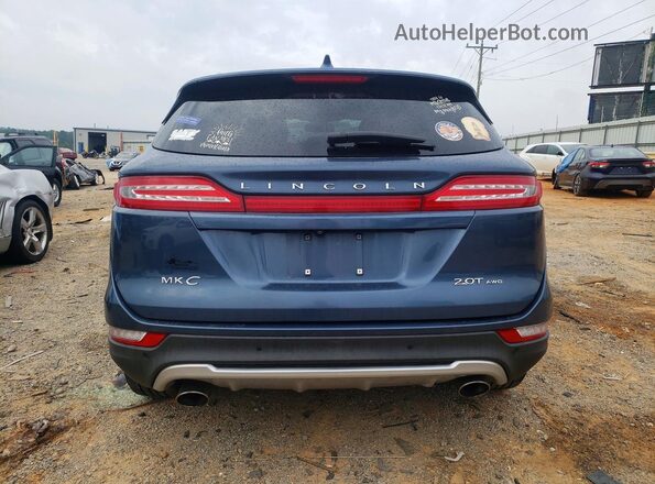 5LMCJ3D95JUL18588 2018 LINCOLN MKC Blue Вид ззаду