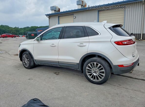 5LMCJ3D96GUJ12690 2016 LINCOLN MKC White Trasero izquierdo
