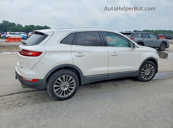 5LMCJ3D96GUJ12690 2016 LINCOLN MKC White Trasero derecho