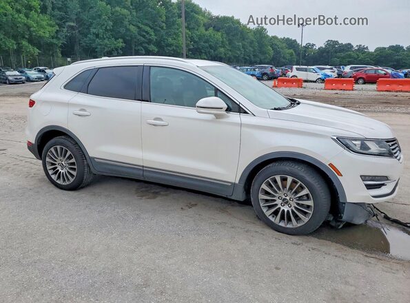5LMCJ3D96GUJ12690 2016 LINCOLN MKC White Delantero derecho