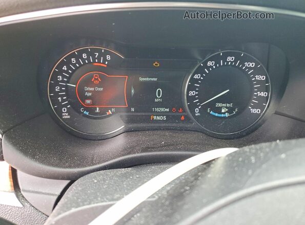 5LMCJ3D96KUL44747 2019 LINCOLN MKC Black Widok zestawu wskaźników