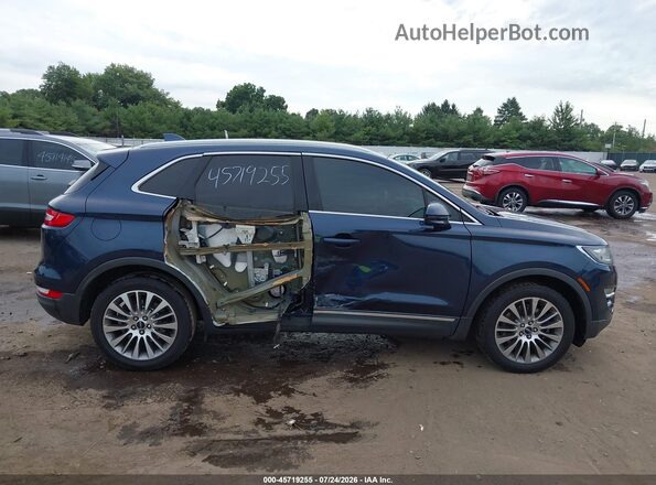 5LMCJ3D97HUL08140 2017 LINCOLN MKC Синий Панорамный вид салона 360°