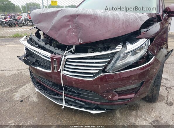 5LMCJ3D99GUJ21805 2016 LINCOLN MKC Burgundy წინა ხედი