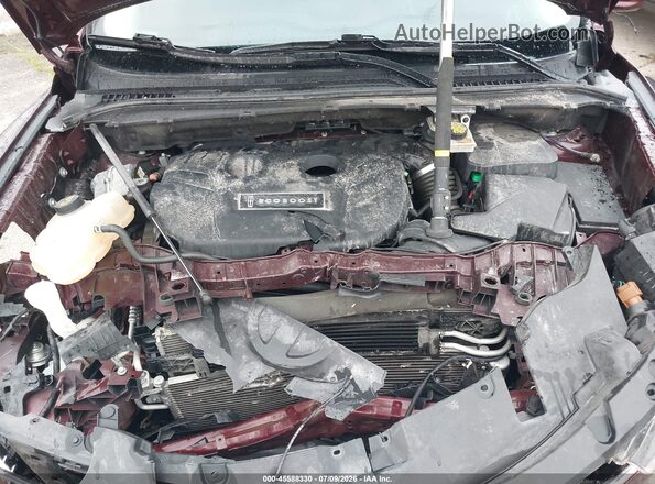 5LMCJ3D99GUJ21805 2016 LINCOLN MKC Burgundy უკანა ხედი
