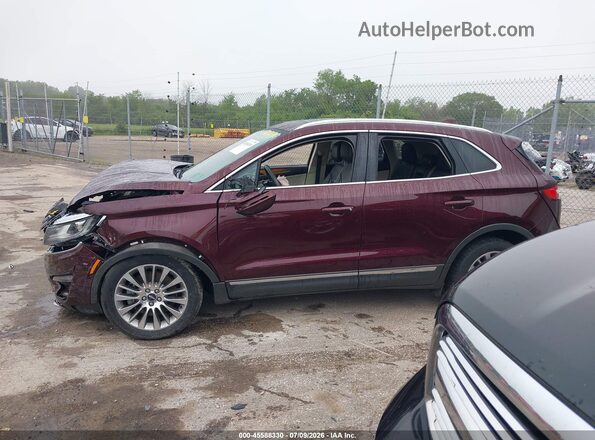 5LMCJ3D99GUJ21805 2016 LINCOLN MKC Burgundy 