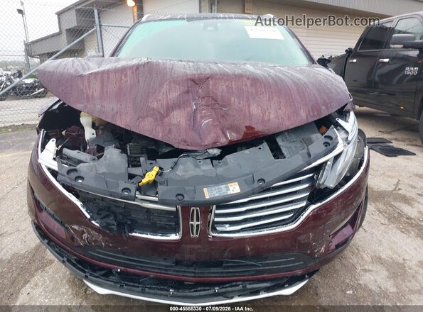 5LMCJ3D99GUJ21805 2016 LINCOLN MKC Burgundy უკანა სალონის ხედი