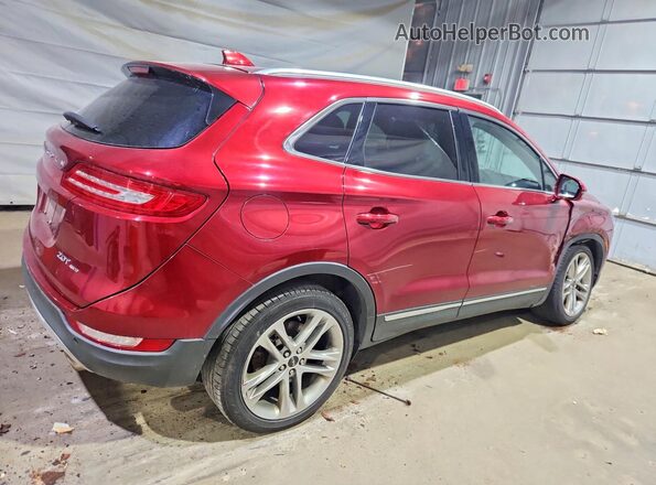 5LMCJ3D99JUL31554 2018 LINCOLN MKC Бордовый Задняя правая четверть