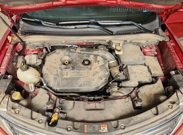 5LMCJ3D99JUL31554 2018 LINCOLN MKC Бордовый Вид подкапотного пространства