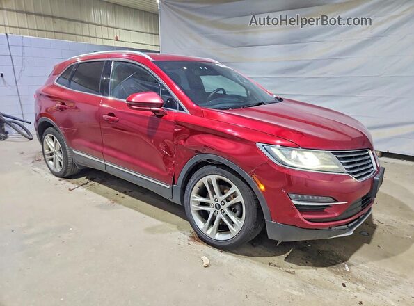 5LMCJ3D99JUL31554 2018 LINCOLN MKC Бордовый Передняя правая четверть