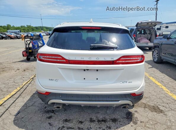 5LMCJ3D9XJUL14147 2018 LINCOLN MKC White Vista trasera