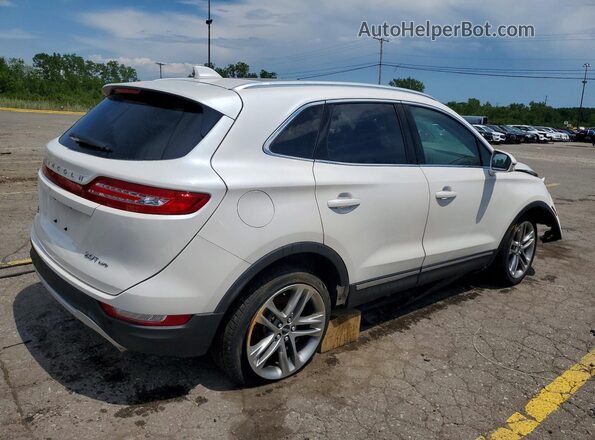 5LMCJ3D9XJUL14147 2018 LINCOLN MKC White Trasero derecho