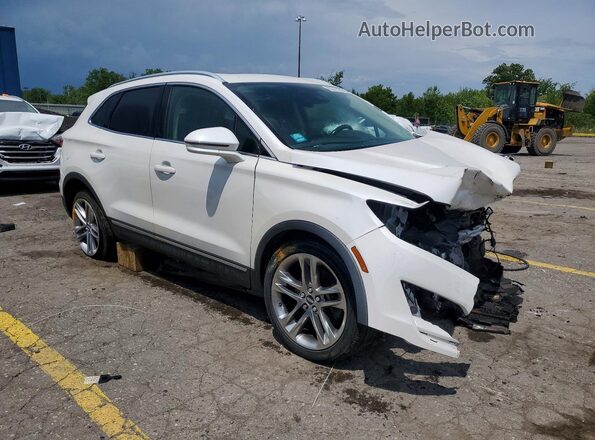5LMCJ3D9XJUL14147 2018 LINCOLN MKC White Delantero derecho