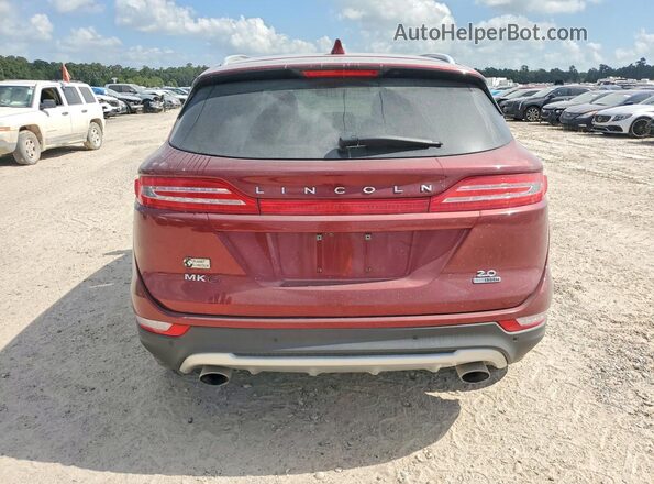 5LMCJ4C93GUJ28806 2016 LINCOLN MKC Red უკანა ხედი