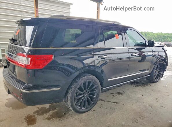 5LMJJ2HT0JEL01747 2018 LINCOLN NAVIGATOR Black Trasero derecho
