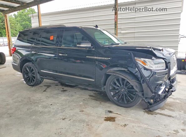 5LMJJ2HT0JEL01747 2018 LINCOLN NAVIGATOR Black Delantero derecho