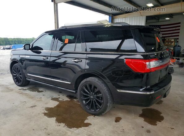 5LMJJ2HT0JEL01747 2018 LINCOLN NAVIGATOR Black Trasero izquierdo