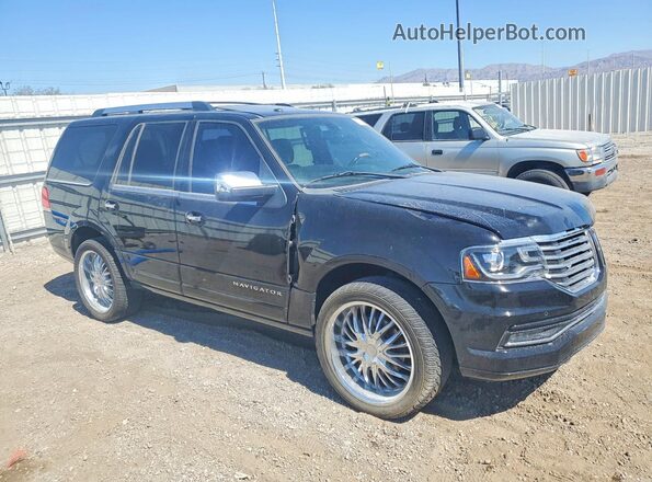 5LMJJ2HT1GEL00308 2016 LINCOLN NAVIGATOR Black Delantero derecho