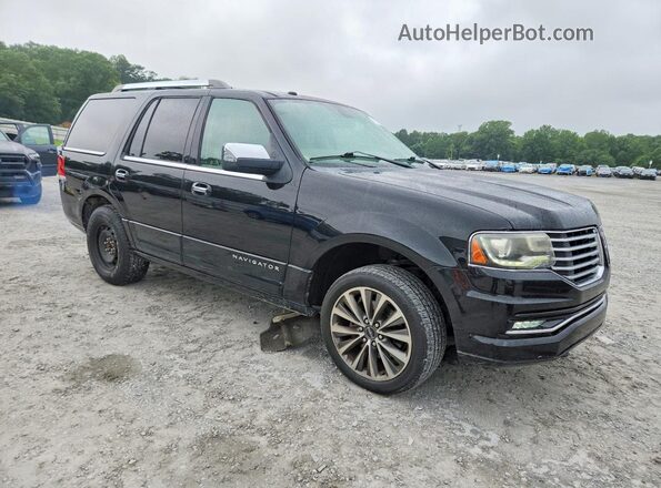 5LMJJ2HT1HEL08538 2017 LINCOLN NAVIGATOR Black წინა მარჯვენა