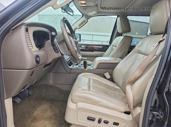 5LMJJ2HT1HEL08538 2017 LINCOLN NAVIGATOR Black წინა სალონის ხედი