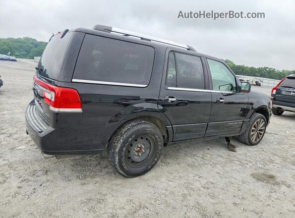 5LMJJ2HT1HEL08538 2017 LINCOLN NAVIGATOR Black უკანა მარჯვენა