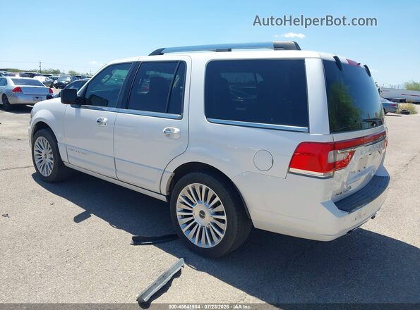 5LMJJ2HT3HEL08251 2017 LINCOLN NAVIGATOR Белый Задняя левая четверть