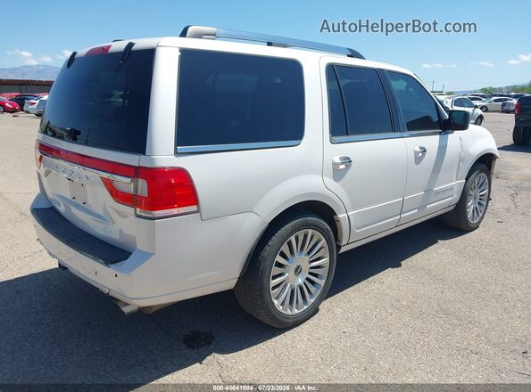 5LMJJ2HT3HEL08251 2017 LINCOLN NAVIGATOR Белый Задняя правая четверть
