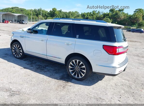 5LMJJ2HT4KEL14017 2019 LINCOLN NAVIGATOR White უკანა მარცხენა