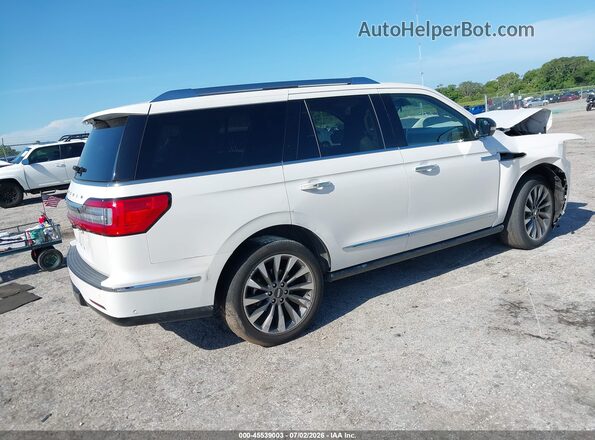 5LMJJ2HT4KEL14017 2019 LINCOLN NAVIGATOR White უკანა მარჯვენა
