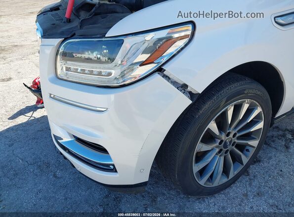 5LMJJ2HT4KEL14017 2019 LINCOLN NAVIGATOR White წინა ხედი
