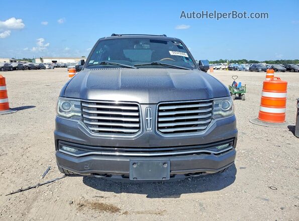5LMJJ2HT7HEL09239 2017 LINCOLN NAVIGATOR Gray წინა ხედი