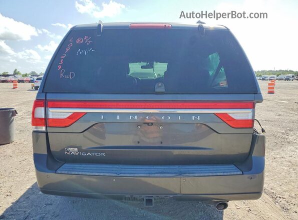 5LMJJ2HT7HEL09239 2017 LINCOLN NAVIGATOR Gray უკანა ხედი