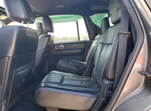 5LMJJ2HT7HEL09239 2017 LINCOLN NAVIGATOR Gray უკანა სალონის ხედი