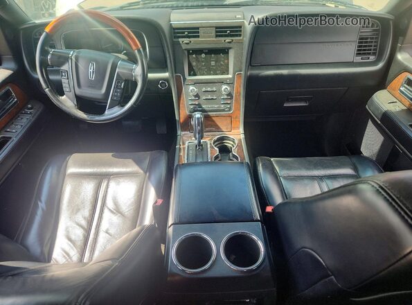 5LMJJ2HT8HEL14076 2017 LINCOLN NAVIGATOR Gray Вид панелі приладів