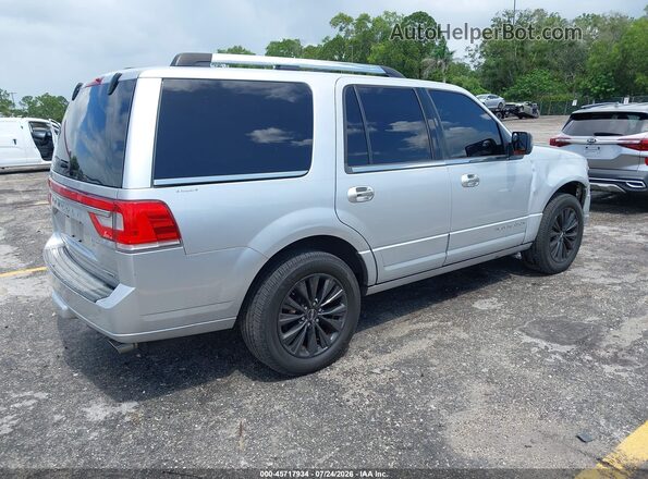 5LMJJ2HTXGEL06222 2016 LINCOLN NAVIGATOR Серебряный Задняя правая четверть