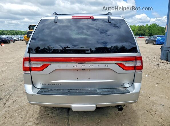 5LMJJ2JT3HEL04159 2017 LINCOLN NAVIGATOR Silver Rear view