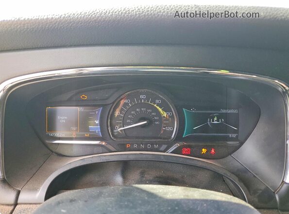 5LMJJ2JT7HEL09042 2017 LINCOLN NAVIGATOR White Սարքավորումների վահանակի տեսք